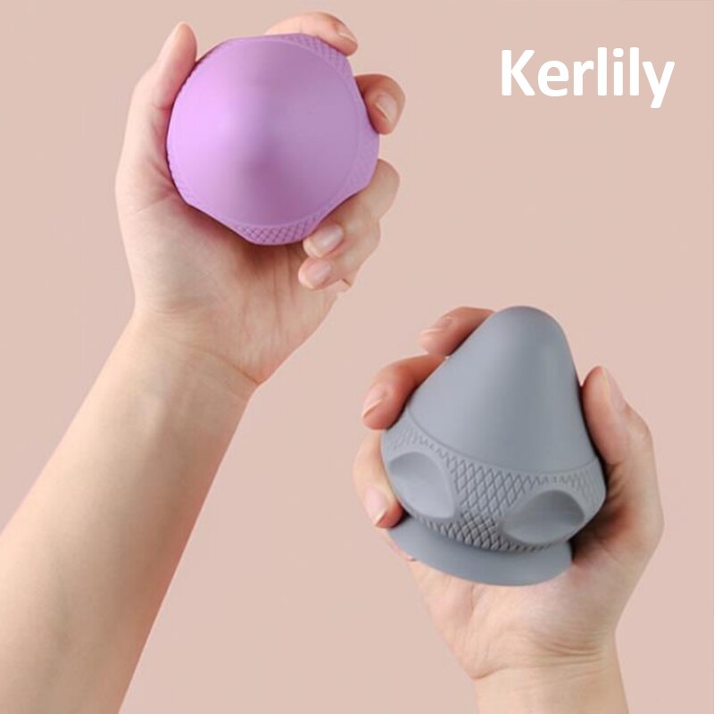 Silisium massasjekjegle fast adsorpsjon ball psoas muskel frigjøringe massasje apparat brystrygg rygg scapula fot yoga kerlily