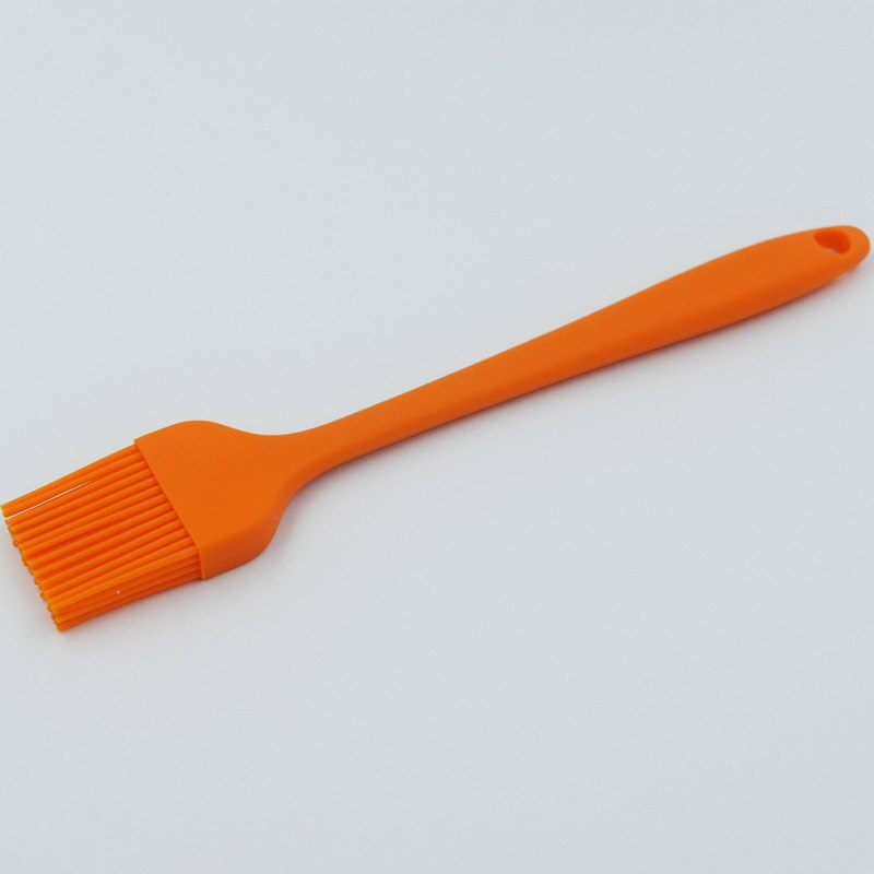 1 pc silikonknivar non-stick smör matlagning spatel set kakbakelse skrapa tårta baka tårta smör fräs bakverktyg: 35g orange
