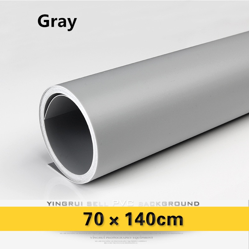 70*140cm/2.3*4.6ft Solid Color Matt Frosted PVC Background Plate Photography Backdrop Background Cloth Waterproof Anti-wrinkle