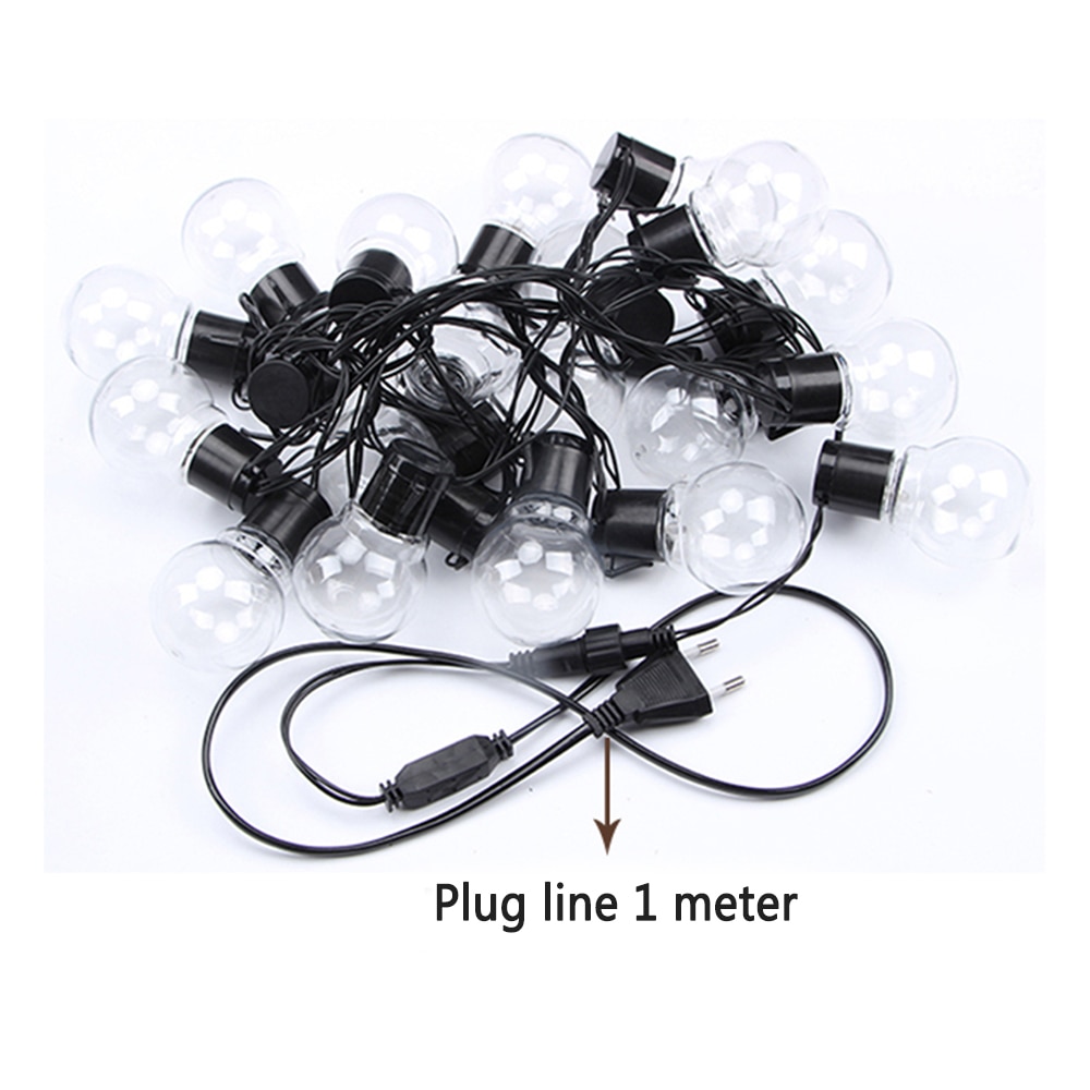 6M 20 Led Globe Lamp String Light Fairy Licht Outdoor Led String G50 Lampen Tuin Patio Garland Wedding Party decoratieve Lamp