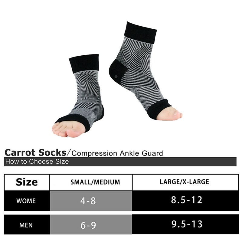 1 Pair Ankle Support Breathable Compression Nylon Spandex Sleeve Heel Cover Fitness Sports Safety ankle brace