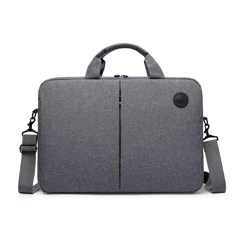 2019new leisure one shoulder handbag men's business notebook waterproof 15.6 inch Computer Briefcase leather laptop bag