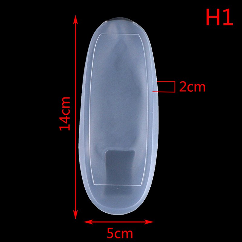 transparent Staub Schützen Schutz Lagerung Tasche Tragbare Silikon Luft Kondition Kontrolle fallen TV Fernbedienung Abdeckung: H1