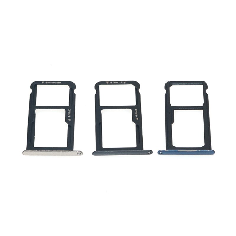SIM Karte Tablett Ersatz Teile SIM Karte Slot Halfter Für Huawei P10 Lite P10 Plus P20 Lite