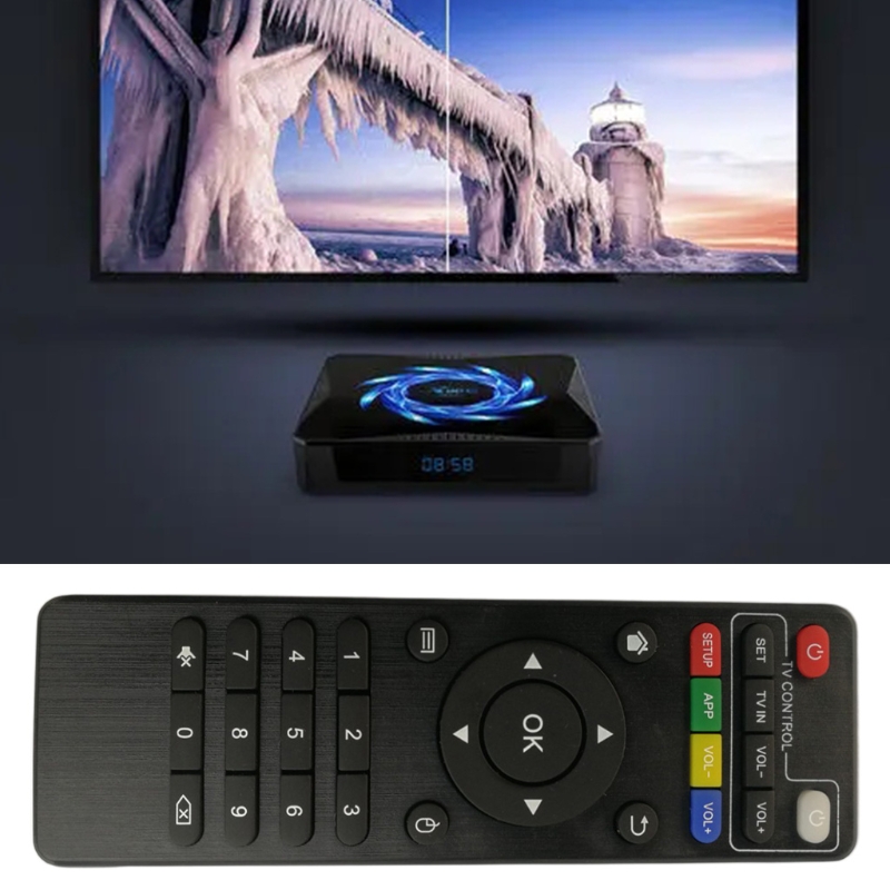 Remote Control for Decoder, Android, TV Box, Infrared,with kd- Function,Control for X96 X96Q X96mini X96w F19E