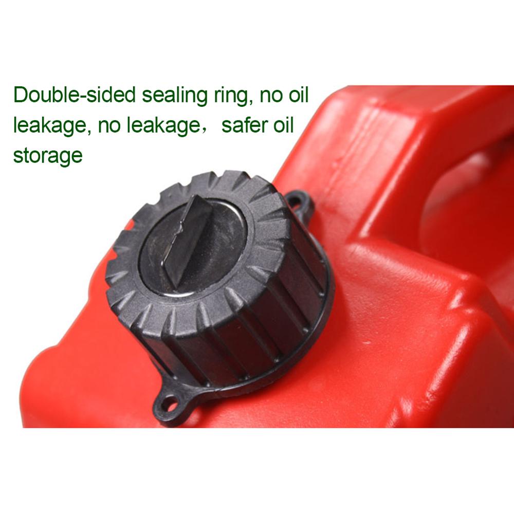 10L Fuel Barrels Gas Spare Container Anti-static Fuel Gasoline Diesel Tank Jerrycan for Long Distance Driving