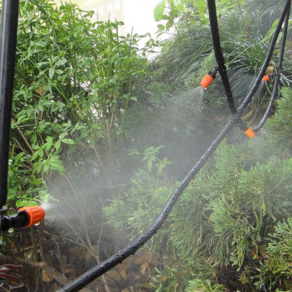 10m/20m/40m Bewässerung Schlauch 4/7mm Garten Tropf Rohr PVC Schlauch Bewässerung System Bewässerung systeme für GewächshäNutzer