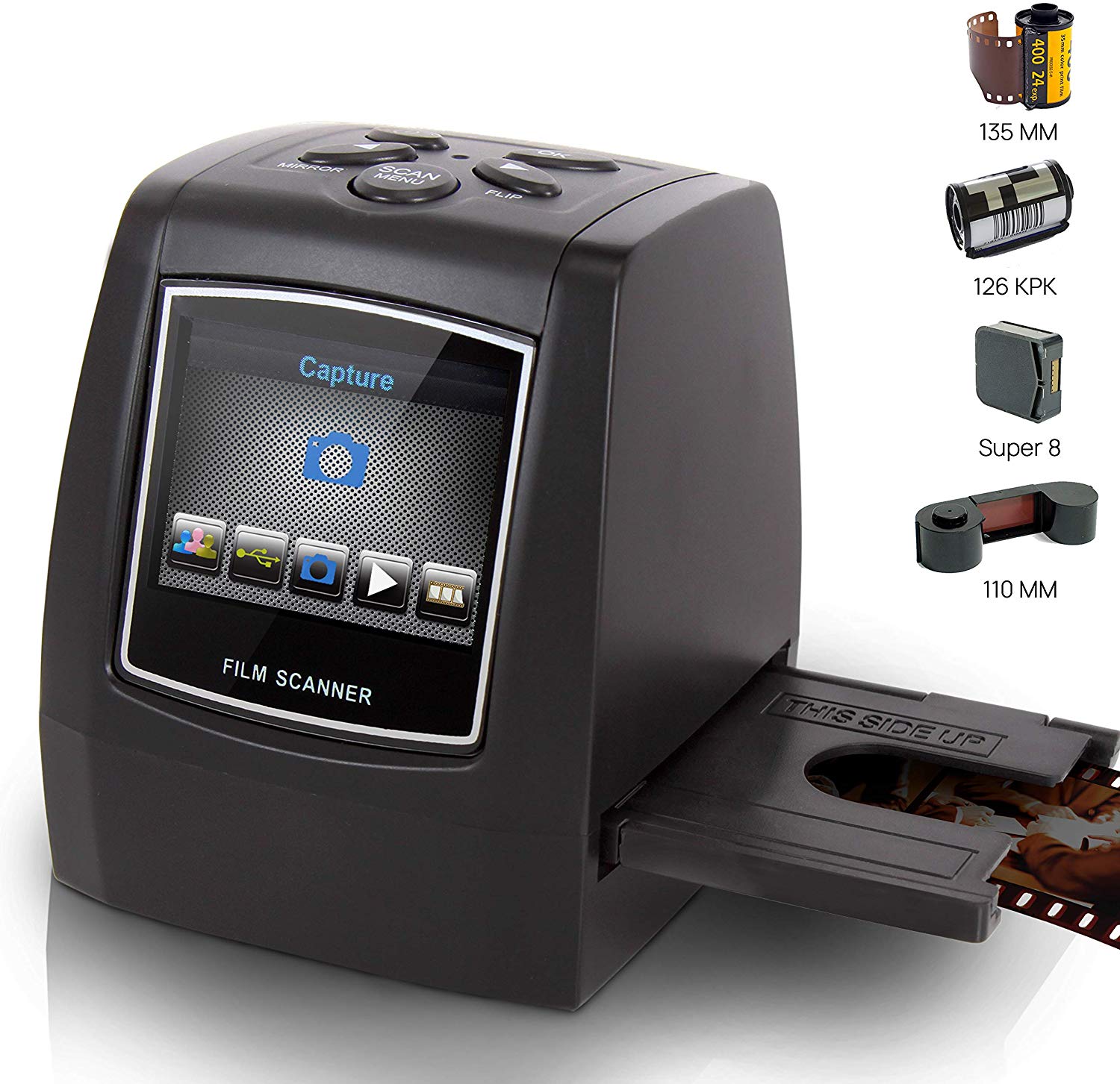 5MP 35mm Negative Film Slide Viewer Scanner USB Digital Color Photo Copier TFT LCD Screen For Office Home