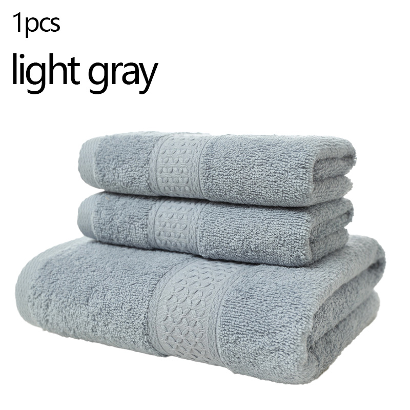 100% Cotton Pure Thick Adult Towels Soft Absorbent Towels for Absorbent Bath Face Microfiber Shower Bathroom Family Hotel