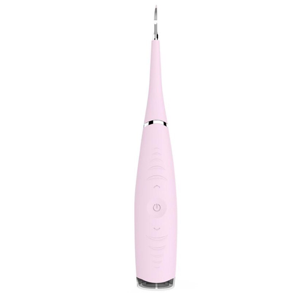Détartreur dentaire sonique à Vibration, Recharge USB, dissolvant de tartre, taches, outil de nettoyage, blanchiment des dents, directe: pink nobox