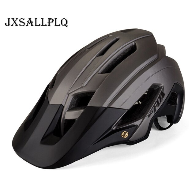 Batfox Fiets Helm Bat Ultra Licht Mountainbike Fiets Helm Mannen En Vrouwen Road Rijden Helm Met achterlichten: B-01