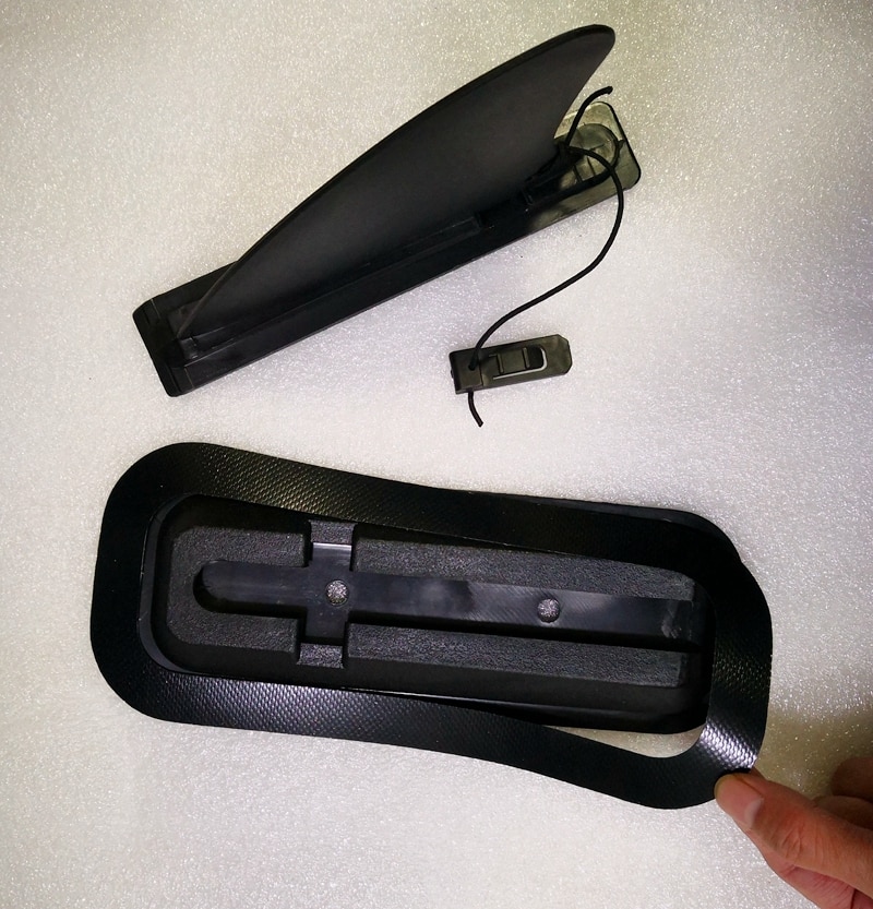 Removable Small Single Surf Fins for inflatable Stand up paddle board, surfboard Center fins with fin box