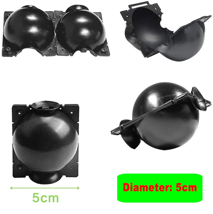 1/3/5/Pcs Plant Rooting Ball Root Grafting Growing Box Breeding Case Plant Root Device Layer Pod High Pressure Ball for Garden