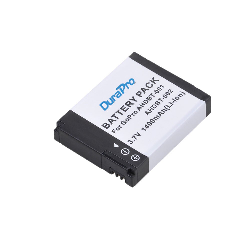 Batterie Li-ion pour GoPro HD Hero 1/2/Hero1/Hero2, 1400mAH, AHDBT-001, AHDBT-002, AHDBT 001 002, pour sports motorisés, Surf en plein air, 960: 1 Battery