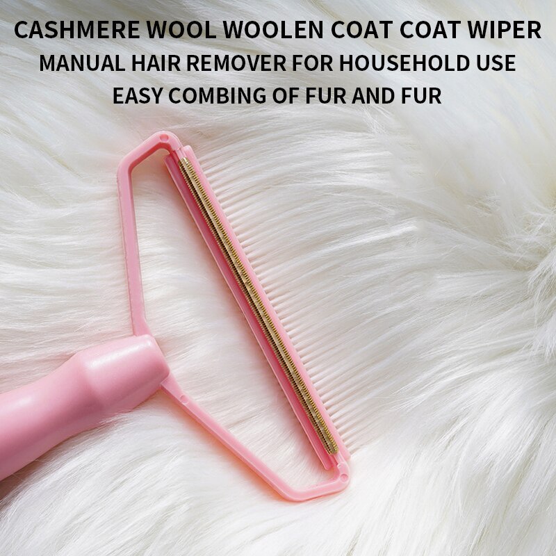 Portable Lint Remover Clothes Fuzz Fabric Shaver Brush Tool for Sweater Woven Coat Power-Free Fluff Removing Roller Shaver