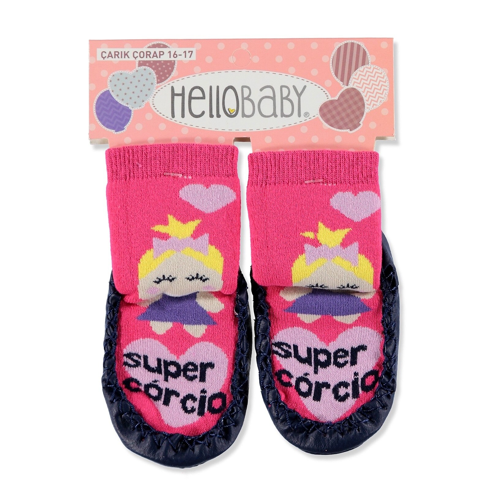 ebebek HelloBaby Winter Detailed Baby Socks