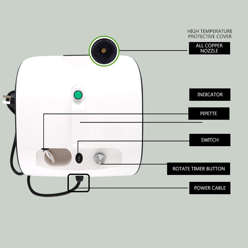 Timing Fogger Electric Sprayer Atomization Disinfection Machine for Car Indoor Portable Electric Sterilization Sprayer