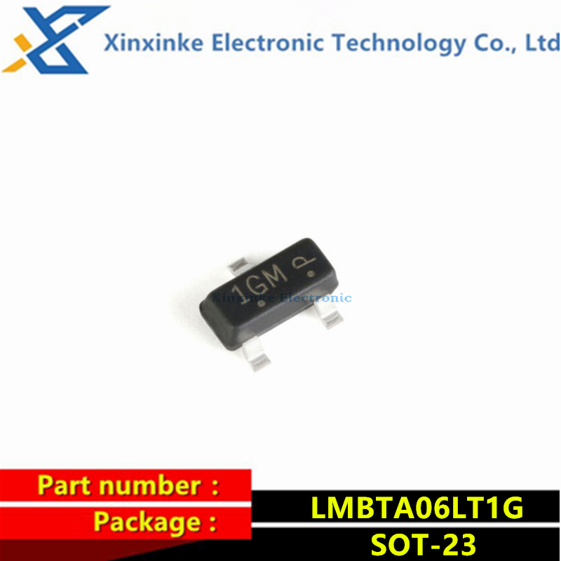 transistor SMD 100pz muslimex 1GM così-23 80V 500mA