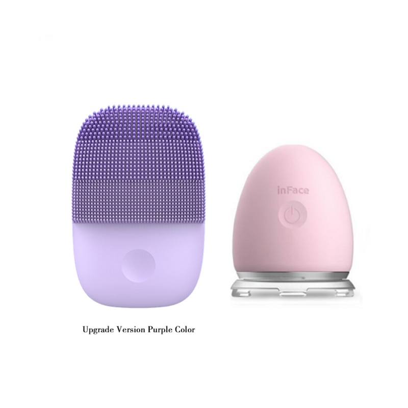 Xiaomi Inface Ultrasonic Ion Skin Cleaning Instrument And Face Facial Vibration Massage Ion Introduction Skin Tender And Shiny: XM-YP-508-V-P