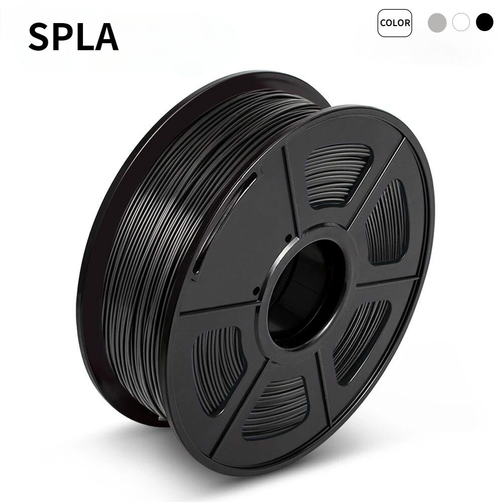 Filament d'imprimante 3D SPLA à Filament 3D SUNLU 1.75MM 1-3KG/rouleaux matériau plastique sans Pollution pour Filament pla de l'imprimante 3D.