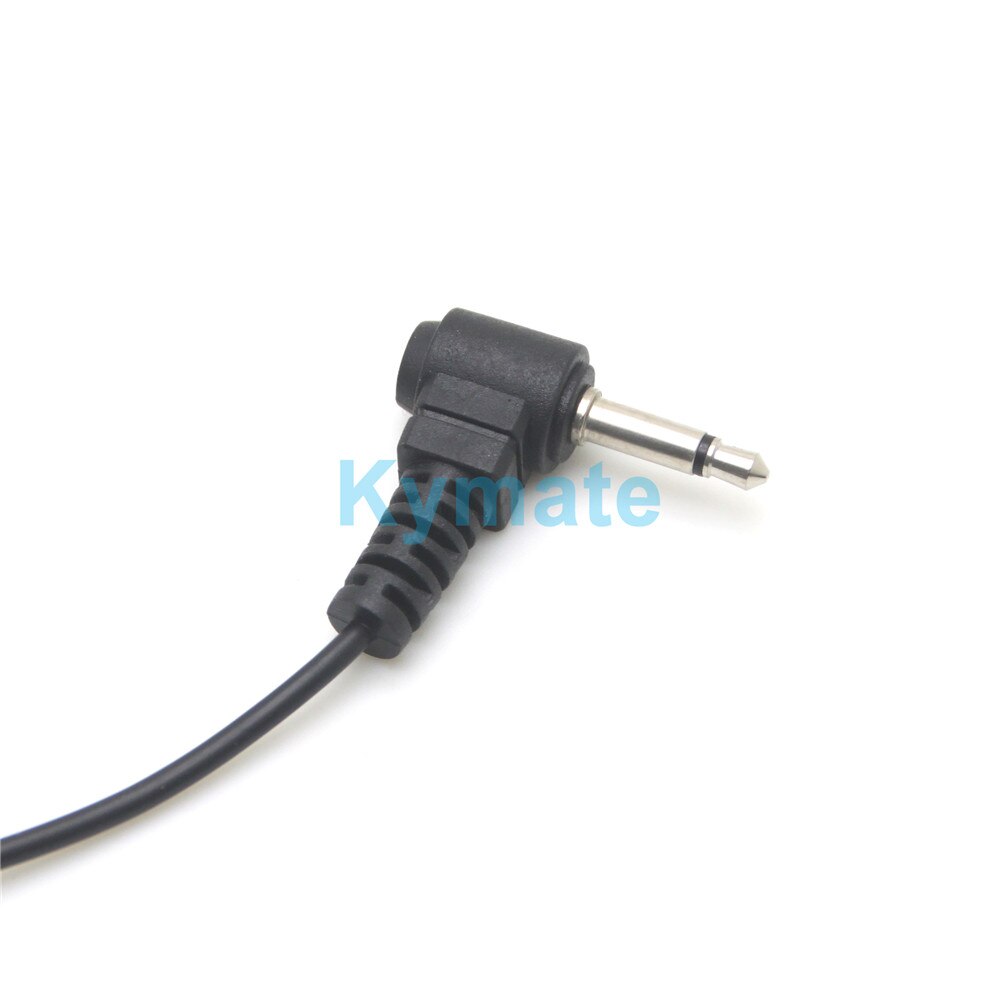 D-forme flambant neuf 3.5mm caché micro acoustique Tube écouteur casque 1 broche pour Moto Radio