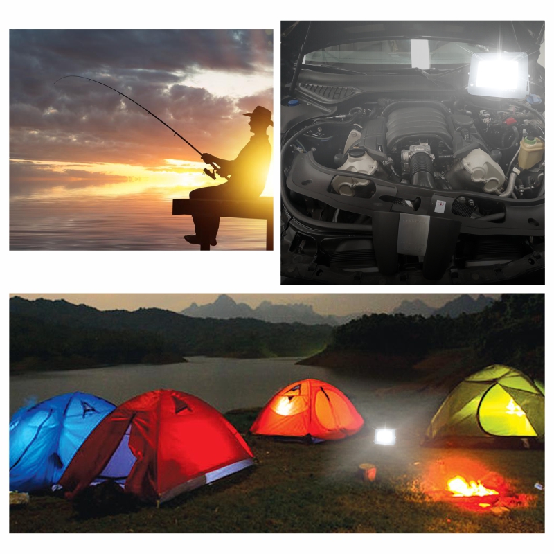 DC12V Led-schijnwerper 20W 30W 50W 100W Outdoor Schijnwerper Spotlight IP66 Waterdichte Lichtreflector draagbare 12 Volt Led-verlichting