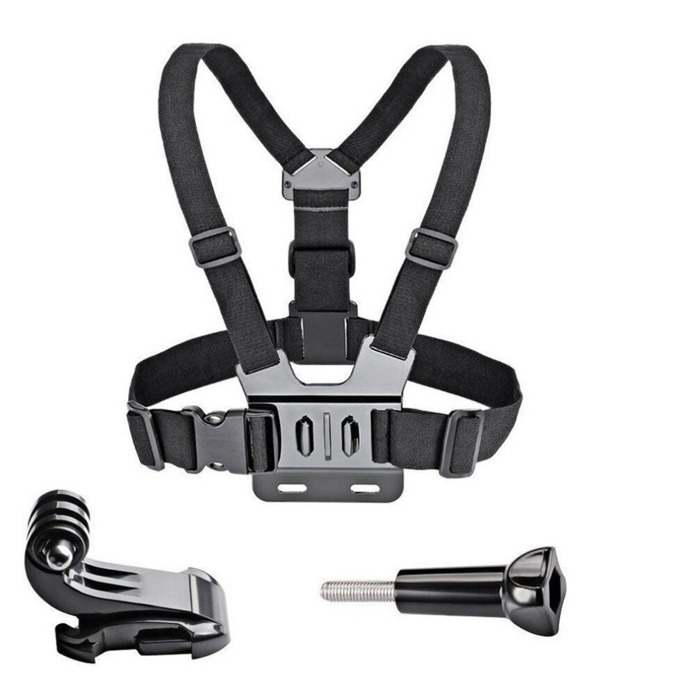GoPro Accessories Adjustable Chest Mount Harness Chest Strap Belt for GoPro HD Hero 8 7 6 5 4 3+ 3 SJ4000 SJ5000 Sport Camera: package 1