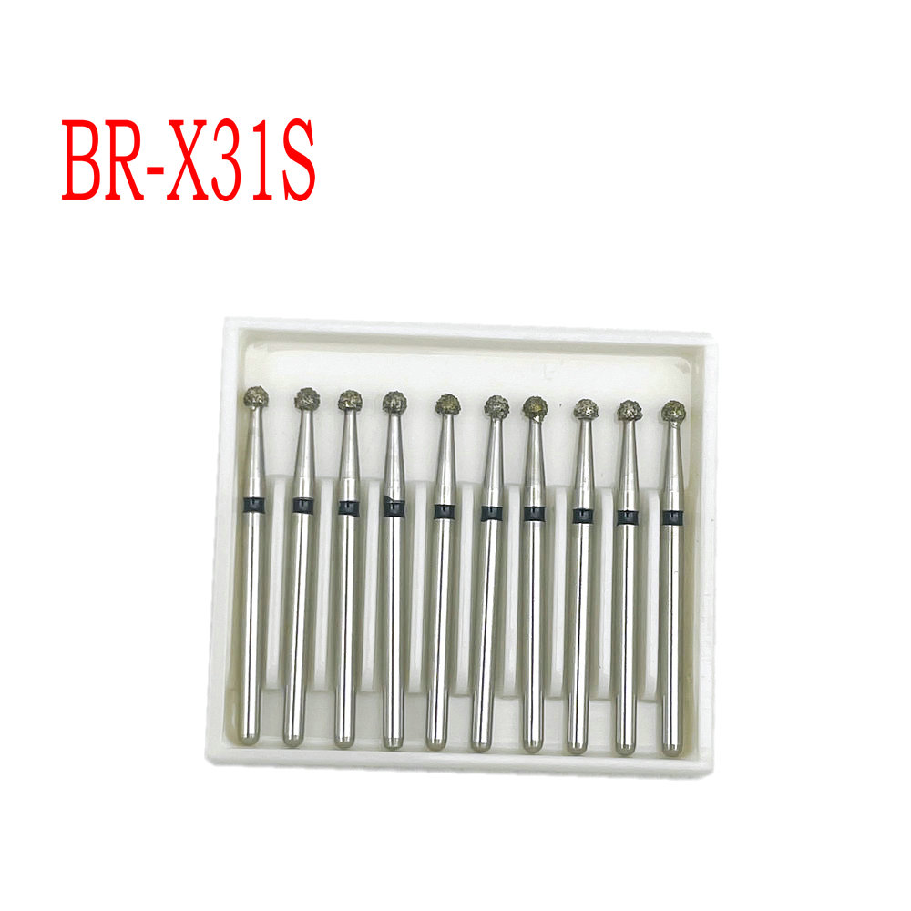5/10pcs Extra Long Dental Diamond Burs FG Diamond 1.6mm Shank for High Speed Handpiece Burs Dentist Tools