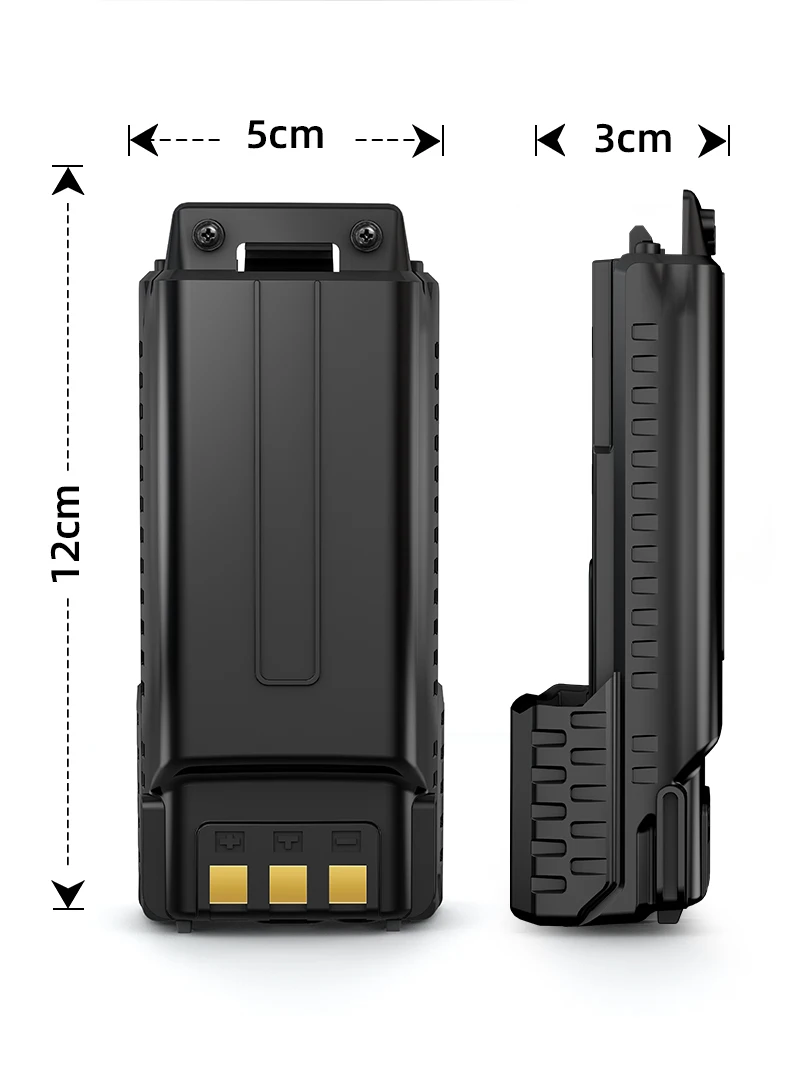 UV-5R bateria estendida tipo-c carregador 3800mah baofeng BL-5 para walkie talkie rádio UV-5RC uv5RE UV-5X3 BF-F8HP GT-5R BF-F8 BF-F9