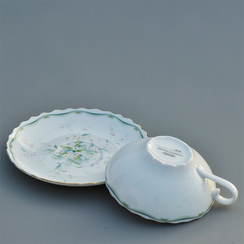 Luksusowe oryginalne kubki śniadaniowe ceramiczne kreatywne filiżanki kawy Espresso usługi popołudniowa herbata porcelana kostna Kaffeetasse kubek robić herbaty zestaw