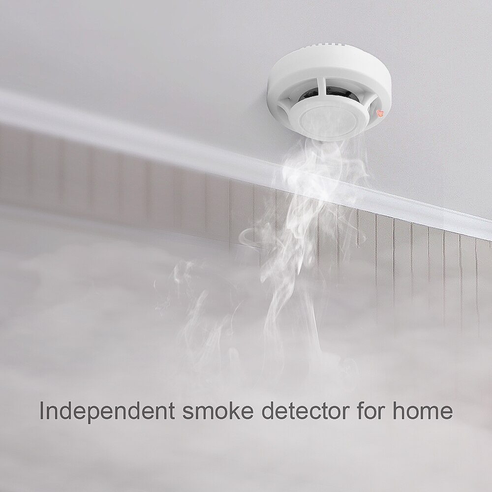 Smoke Alarm Fire Alarm Smoke Senser Smoke Detector Home Security Wireless Alarm Smoke Detector Sensor Fire Alarm Equipment