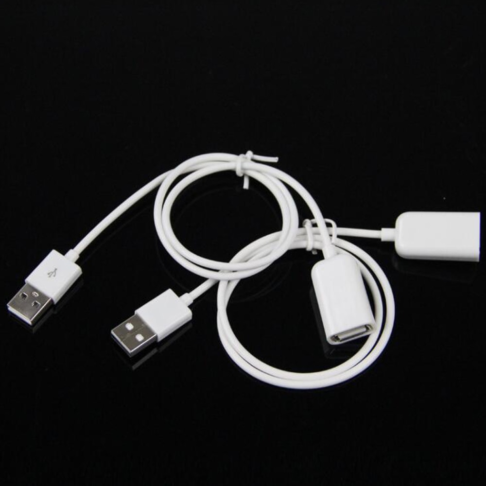 1 m USB 2.0 Man-vrouw USB Extension Draad Verlengen Verlengkabel Cord Extender Voor PC Laptop USB Kabel extender