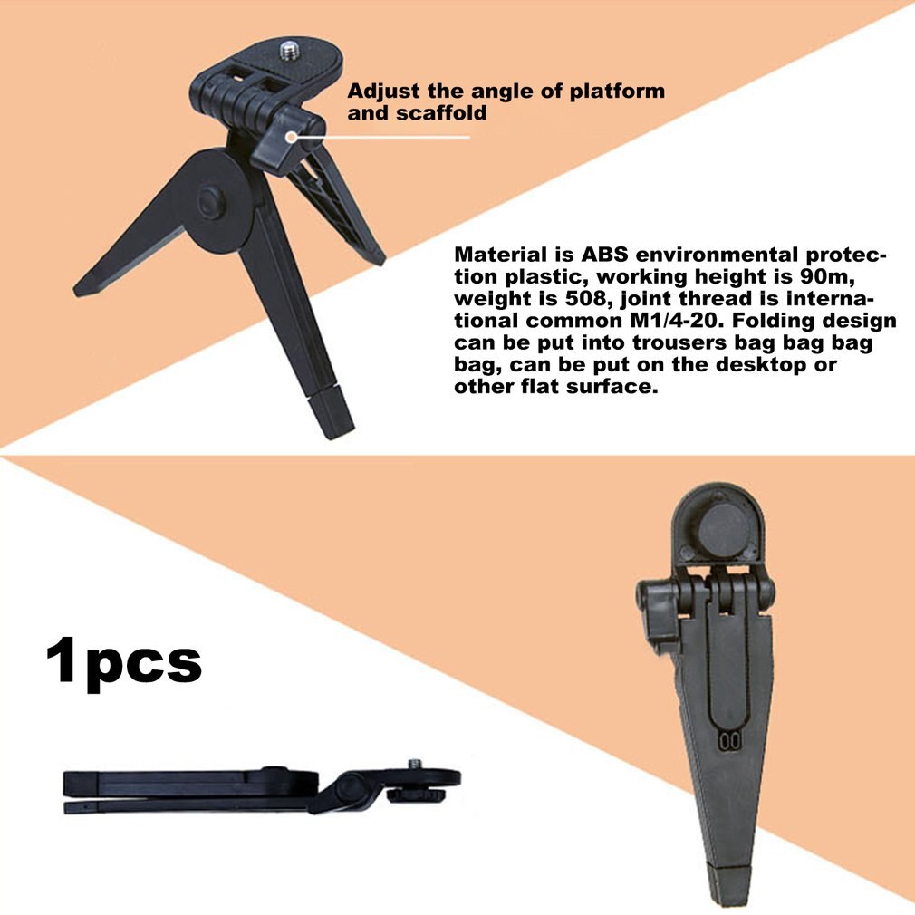 Portable Mini Tripod Rotation Desktop&Handle Stabilizer Folding Tripod Stand for Mobilephone Camera Table Tripods