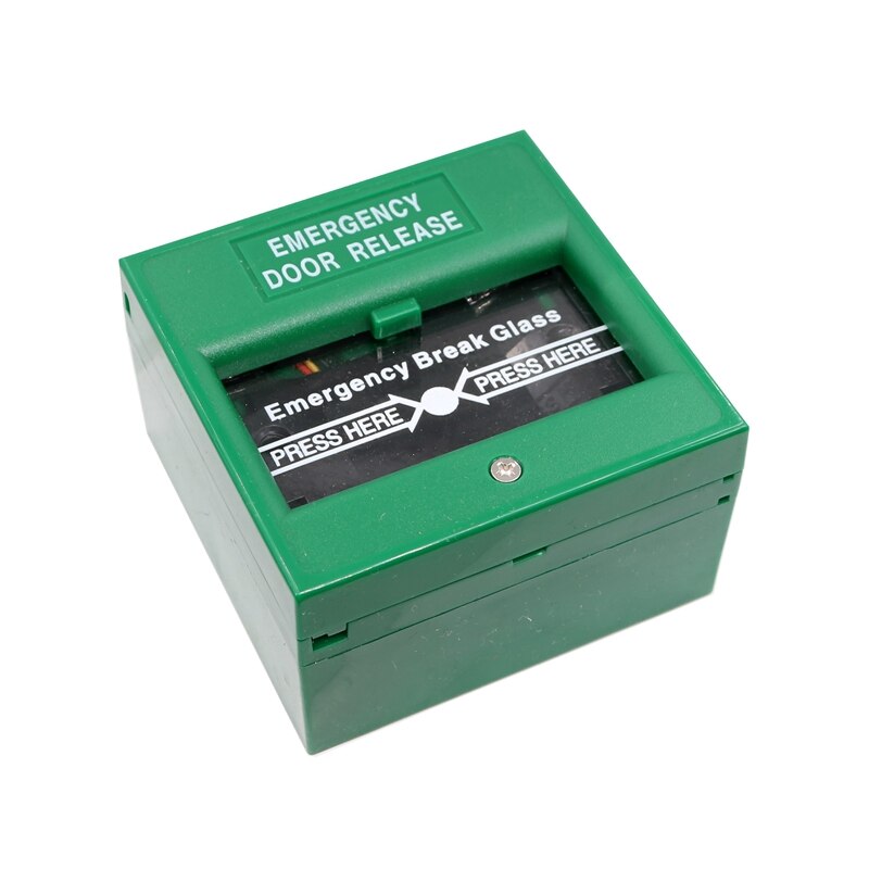 Emergency Door Release Door Exit Button Glass Break Alarm Button Red Yellow White Green