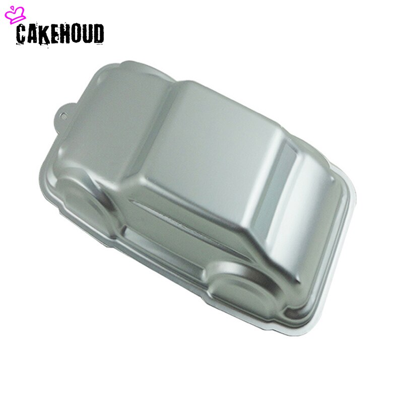 CAKEHOUD 3D Auto Car Cake Mold Aluminum Alloy Car Shape Cake Baking Pan Cake Decorating Kitchen Fondant Mould