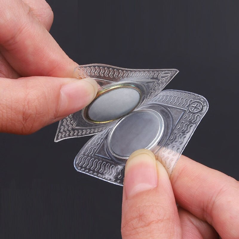 Kraftfuld magnet knap bagage magnetisk spænde tøj stolpe krave usynlig gardin spænde magnet pvc magnet spænde
