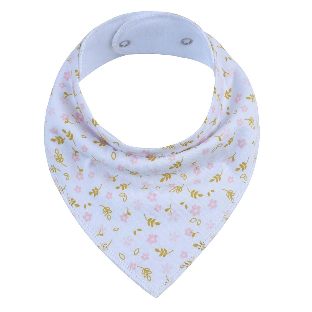 Baby Bandana Kwijlen Slabbetjes Door Daulia, Unisex 1-Pack Absorberende Biologisch Katoen, leuke Baby Voor Jongens & Meisjes: KD0104