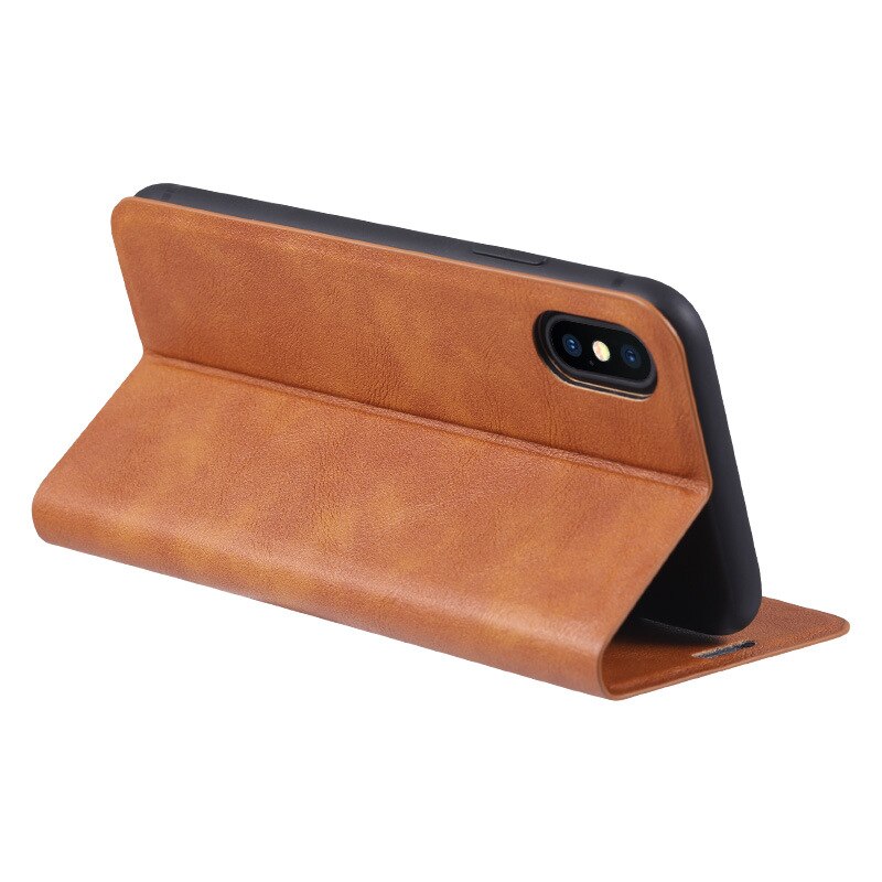 Magnetic Leather Flip Wallet Cover For iPhone 6 6s 7 8 Plus X XR Case For iPhone 11 Pro XS Max Card Holder Stand Cover