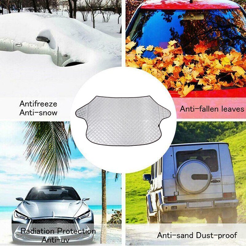 God sund bil forrude solskærm reflekterende solskærm auto cover visir støvtæt til udendørs
