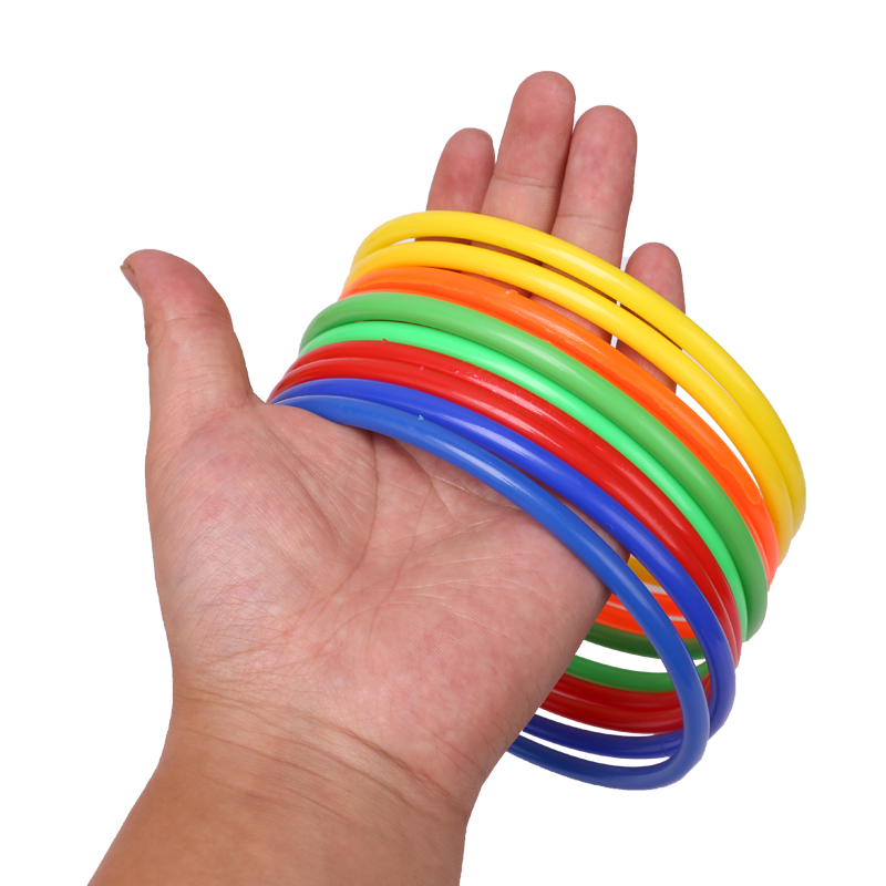 18Cm Teken Emmer Ferrule Voetbal Training Barricade Hindernis Voetbal Training Barricade Obstakel Gekleurde Bord Emmer Set