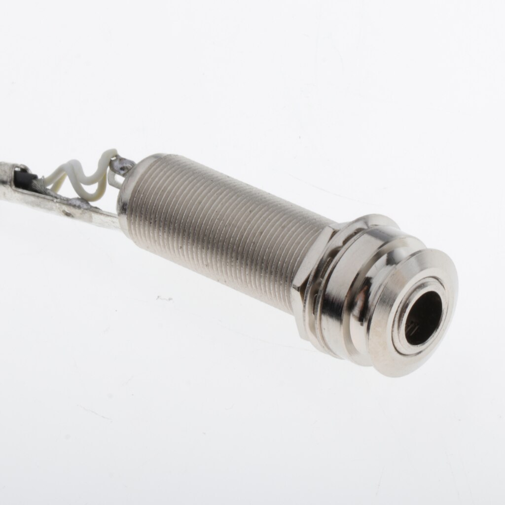 Micrófono piezoeléctrico de 6,35mm Transductor de pastilla para guitarra acústica
