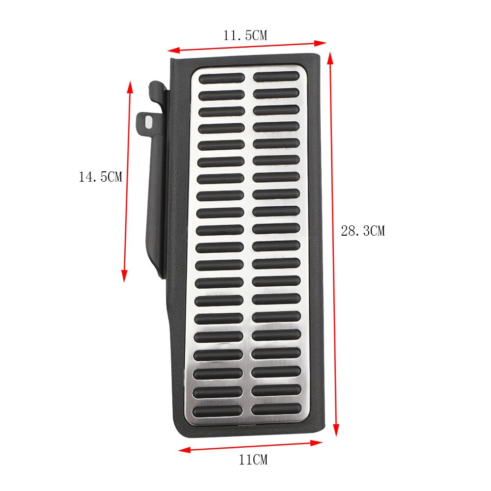 1Pcs Foot Rest Pedal for VW Passat CC B6 B7 Golf 5 6/Jetta MK5 MK6/Scirocco EOS/Touareg/Tiguan/Skoda Octavia YETI SUPERB LHD: For Superb PST