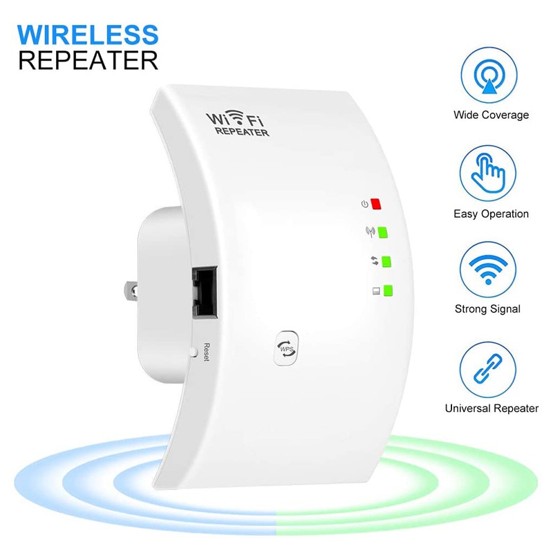 Wireless WIFI Repeater 300Mbps Wifi Extender Long Range Wi fi Signal Amplifier Router's Wi-fi Booster Access Point Wlan Repiter