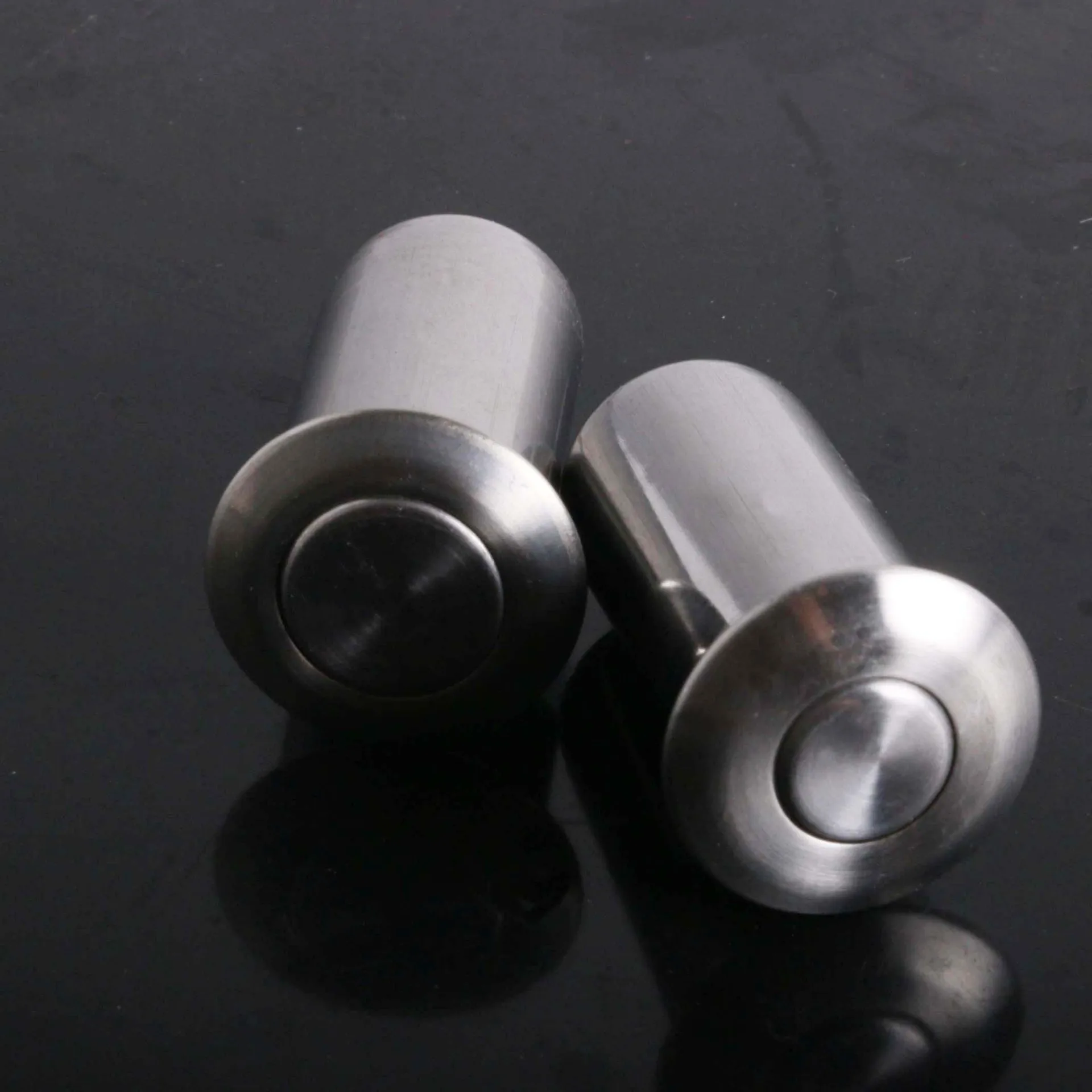 Brass Door Stop Heavy Duty Door Frame Magnetic Invisible Door Stop Hidden Dust Lock