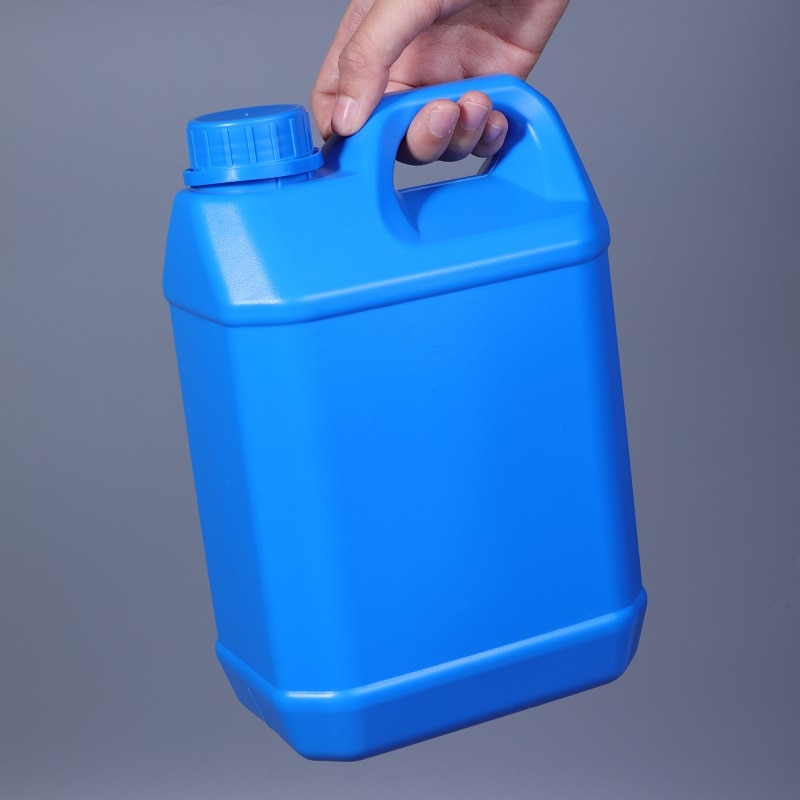 Dicht 2,5 liter HDPE kunststoff Behälter Lebensmittel Klasse flüssigkeit jerry können Verdicken Leere Desinfektionsmittel Fass 1Stck