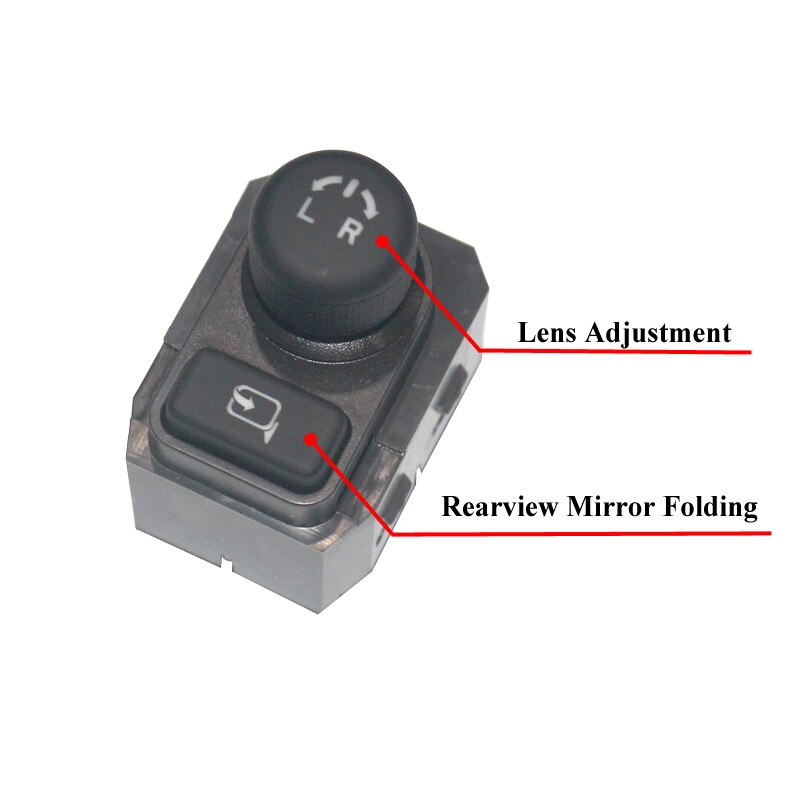 Car Rearview Mirror Folding Switch Lens Adjust Button For Suzuki Swift 2005 Vitara S-Cross Alivio 37950-66M10 37950-66M00