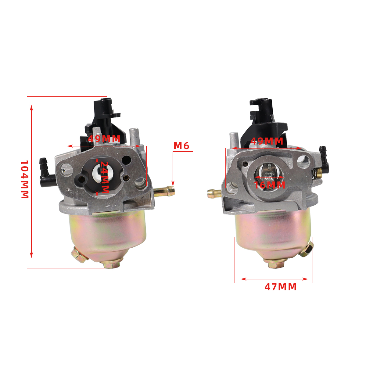Carburetor Kit Replacement Accessory For Mountfield Castel Lawn Mower HP414 SP414 HP164 SP164 M411PD RS100 Lawn Mower Engine