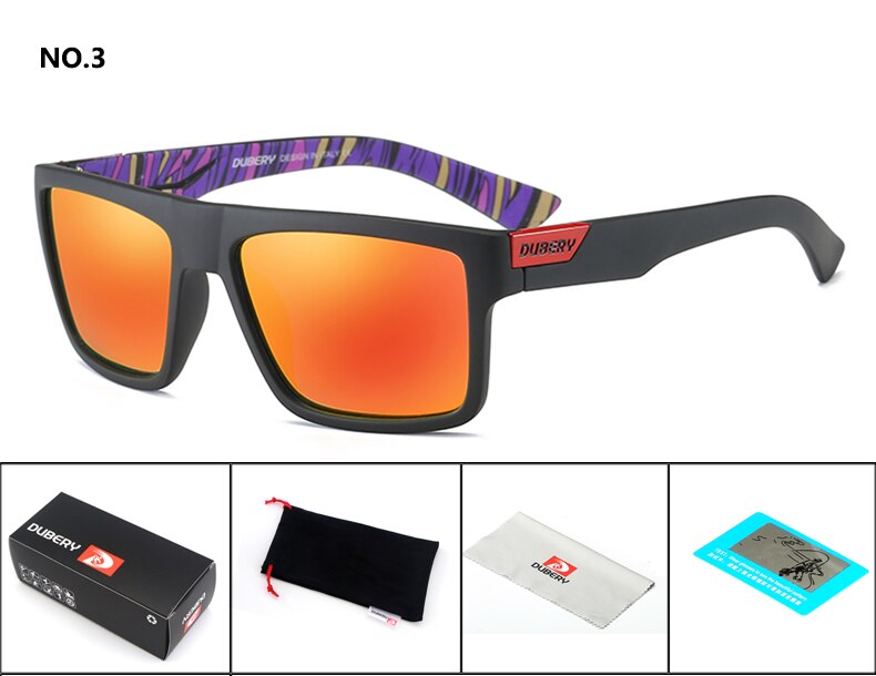 Sportscykling polariserede solbriller  uv 400 pc rammer udendørs kørsel camping fiskeri briller: 3