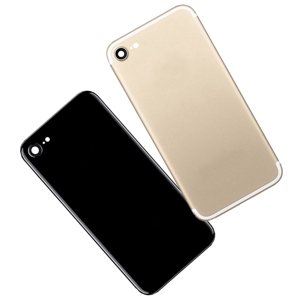 Dla iphone 7 plus 7G 7 P powrót rama środkowa obudowa wymiana części obudowa obudowa pokrywa baterii karta Sim + wersja CE