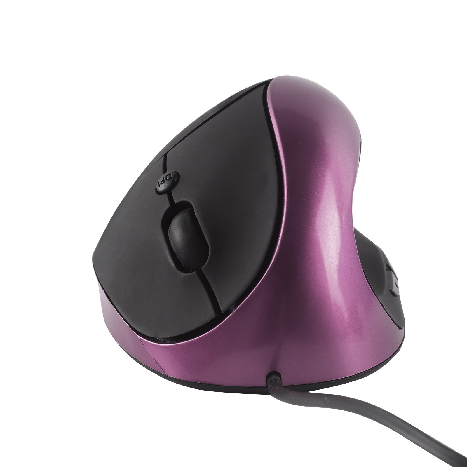 Bedrade Verticale Muis Gamer Optische Oplaadbare Ergonomische Muis Gaming Stille Muizen Voor Windows Mac Computer Tablet Laptop Kantoor: Black